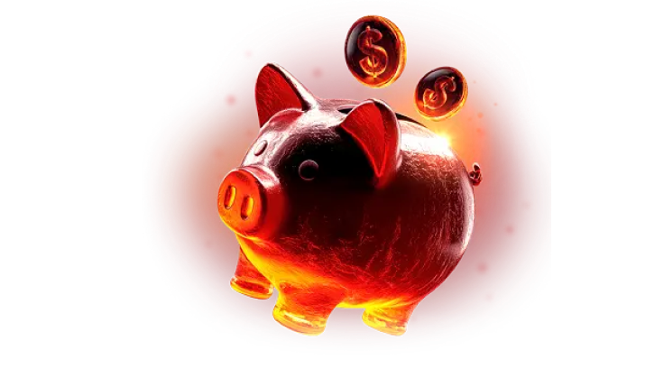 Instant Casino Benutzeroberfläche mit Spieloptionen